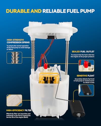 Image of PHILTOP Electric Fuel Pump Assembly FG1052 for 2007-2010 Dodge Charger AWD