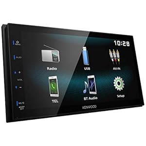 Kenwood DMX120BT Media-ontvanger met 17.3 cm Bluetooth-touchscreen