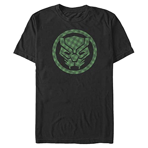 T-shirt Avengers Black Panther manches courtes noir vêtement homme 3XL