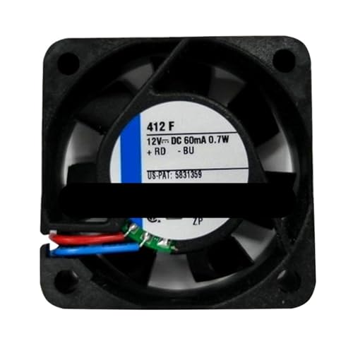 Evita el sobrecalentamiento con el ventilador 412F-130 de 12V CC y 40x40x10 mm 2