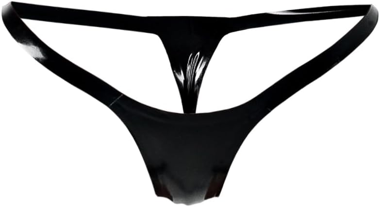 Women Handmade Latex Apparel 2 piece set. Glossy Bralette Top & Bikini Bottoms. Seamless Soft Underwear Set