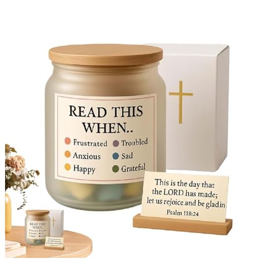 Jar de verso bíblico, The Hope Jar Versos de la Biblia en inglés, lea esto cuando la cesta de las Escrituras con notas inspiradoras, casa y decoración de cabecera, aliento diario para mujeres