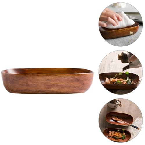 Plato para sushi forma bote de plástico resistente miniatura 7