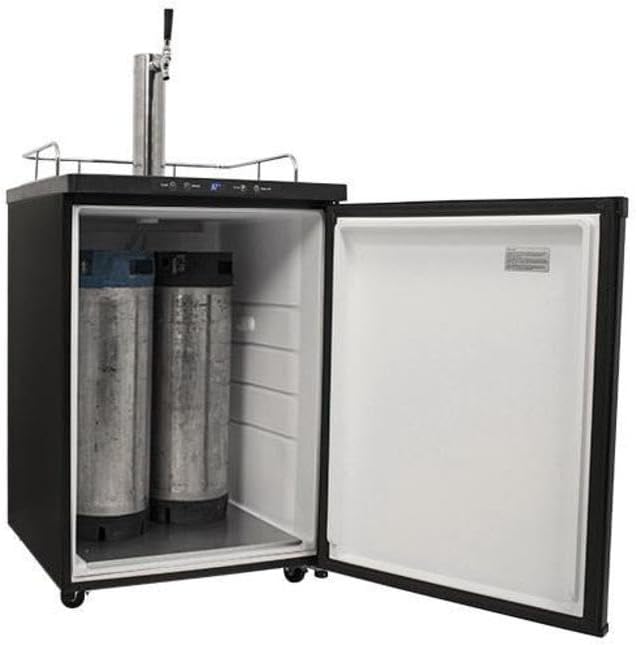 Miniatura 7 de EdgeStar KC3000 Kegerator de tamaño completo con pantalla digital - negro
