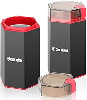 COOL KNIGHT Electric Pill Crusher, Suitable for Grind and Pulverize Multiple Pills, Small or Large Medication and Vitamin Tablets to Fine Powder