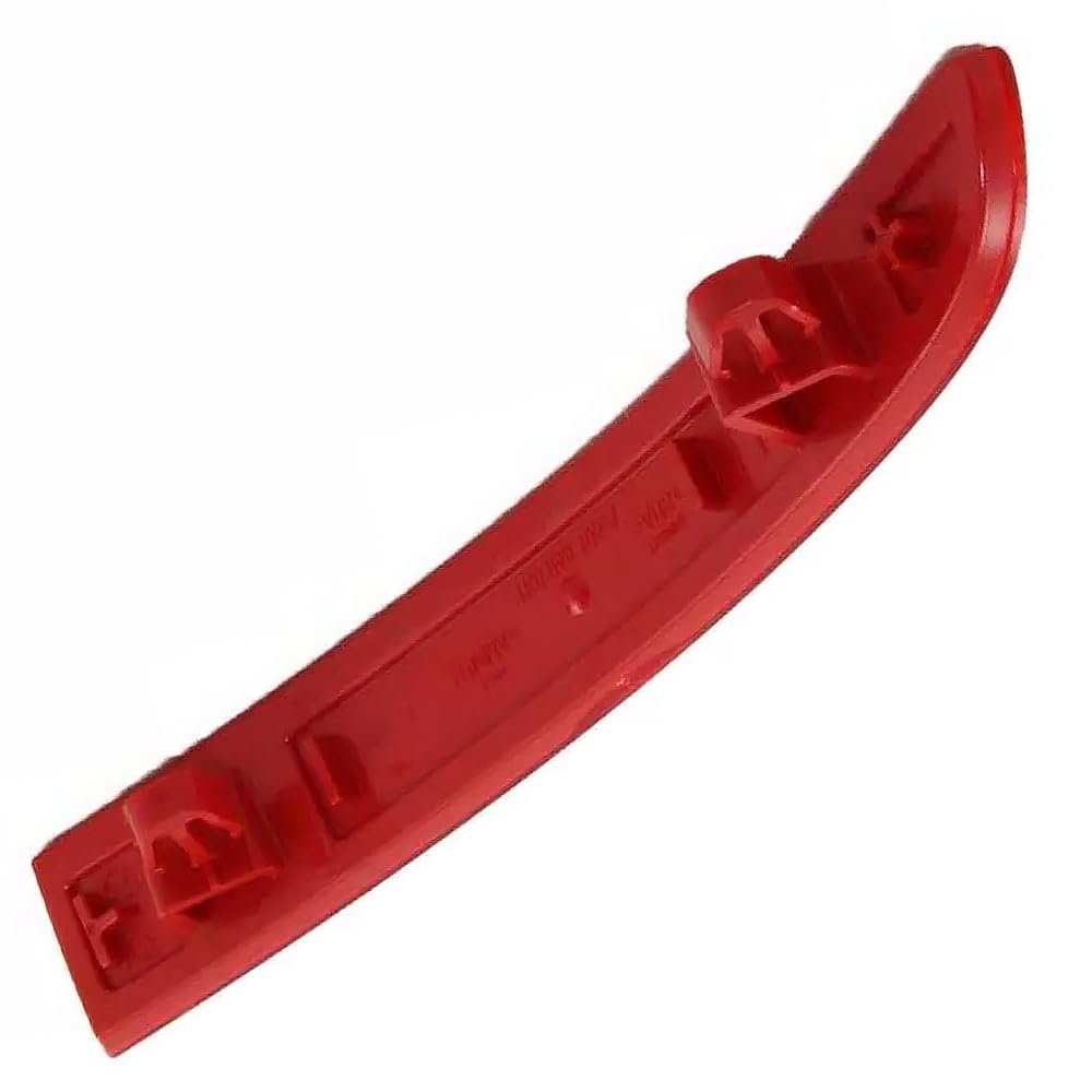 Heckstoßstangen-Reflektor, 1 Paar Heckstoßstange Reflektierende Markierungsleuchte Lichtreflektor Kompatibel mit Volkswagen Golf 5 Mk5 R32 2004-2009, Rot