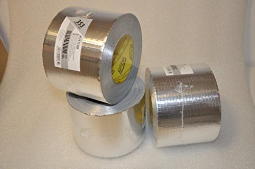 Aluminium Klebeband netzverstärkt 10 cm x 50m von Lüftungs- und Klimaanlagen