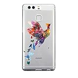 Esta funda Huawei P9 está hecha de poliuretano termoplástico flexible (TPU). El material de TPU de alta calidad proporciona un agarre suave y cómodo. Ajuste ligero y transparente. es muy delgado y ligero, con el fin de preservar el aspecto natural desnudo.