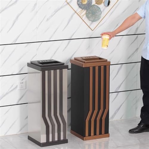 Cubo de basura para edificios de oficinas que elimina colillas 5