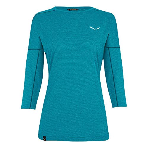T-shirt Pedroc Hybrid 2 Dry Salewa femme respirant anti-humidité trail