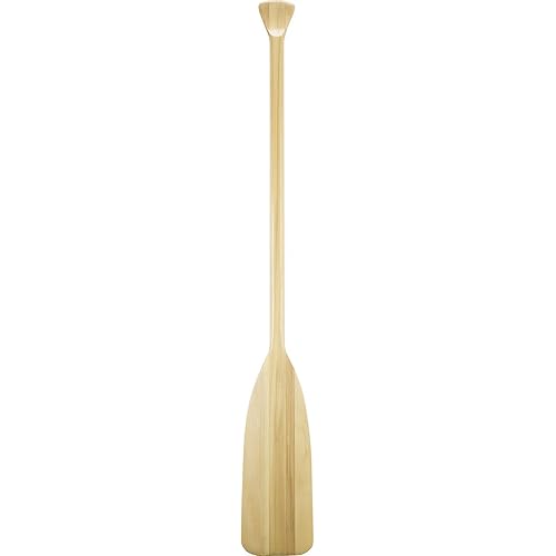 Attwood Wooden Canoe Paddle, Ergonomic Grip, Premium Wood Construction, Protective Finish