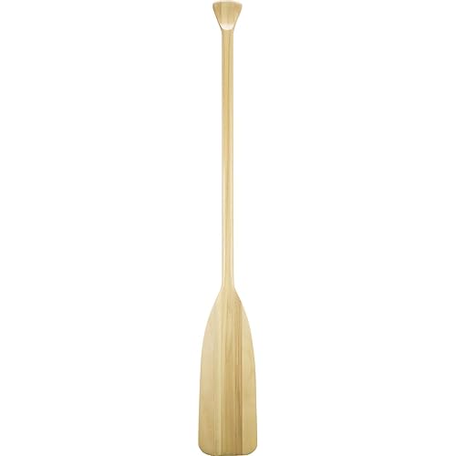 Attwood 11761-1 Canoe Paddle, Wooden, 4-Feet Long, Ergonomic Grip, Premium