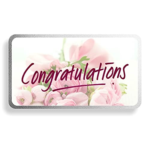 Congratulations 10 Gm Coloured (999) Pure Silver Bar