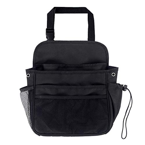 Bolsa de Almacenamiento de Basura de Camo para el Organizador del Asiento Delantero del automóvil, para Archivos, computadora portátil, Botella y teléfono Celular