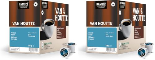Van Houtte French Roast Single Serve K-cup Pods, 24 Count for Keurig Coffee Makers (Pack of 2)