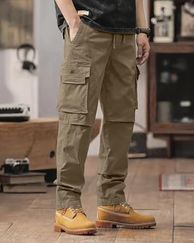 Image of Vogaan Men's Cargo || Cotton Cargo Pants || Cargos for Men || Men Cargo Pant