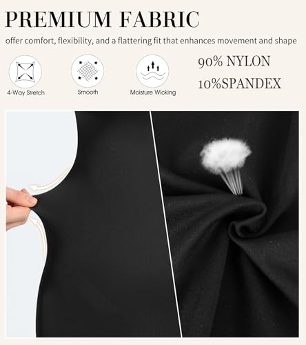 Image of Slip Dress for Women Full Slip for Under Dresses Shapewear Tummy Control Long Slip with Back Slit