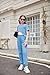 Arshiner Kids Fashion Outfits 3 Piece Set Short Sleeve High Low Hem Top & Cami and Sweatpants for Girls 6-13 Years