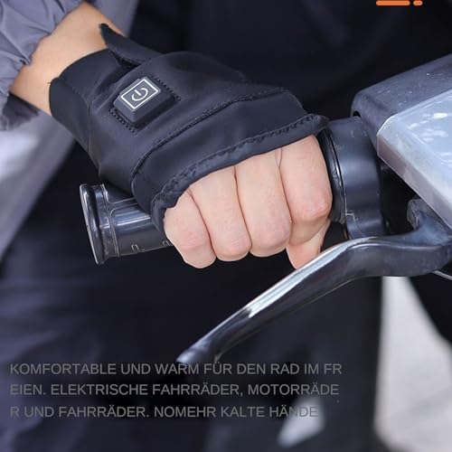 Mitaines électriques 3 niveaux de température avec connexion USB