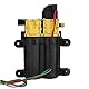 MAGT Hochdruck Wasserpumpe 12V, Doppelkopf Membranpumpe Elektrische Wassersprühpumpe Gartenpumpe für Haus Garten Fahrzeuge
