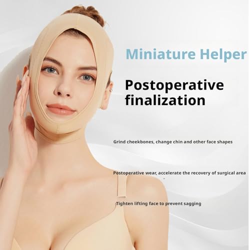 Après une liposuccion compression faciale sangle menton affineur visage V - 3