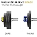 POWER GUIDANCE Barbell Collars Barbell Clips,2 inch Olympic Barbell Clamps,Non-Slip Weight Clamps Quick Release Barbell Collar for Workout Weightlifting, Gym Equipment Accessories