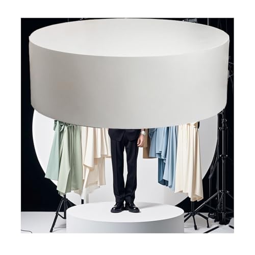 Base ronde pour mannequins - Piédestal cylindre de présentation stable et moderne