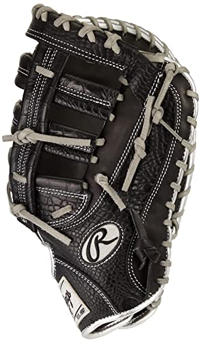 ローリングス(Rawlings) 軟式 HOH® MULTI MATERIAL SHELL [ファーストミット] 野球用 グラブ グローブ 左投げ ブラック/クロコダイル サイズ13.0インチ GR1FHMMFM19 4枚目
