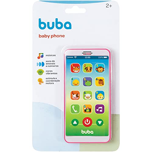 Buba Baby Phone Buba Rosa Tamanho Único