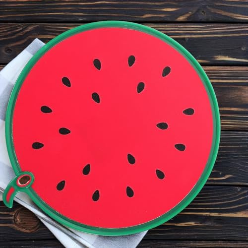 Tabla de cortar de cocina con diseño de sandía en material PP resistente 8