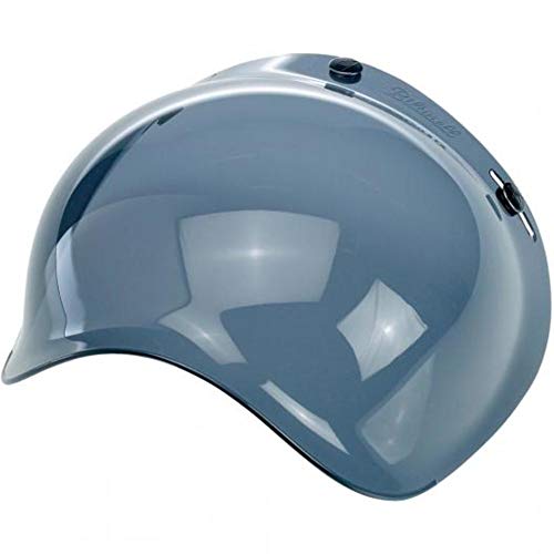 Biltwell Solid Bubble Shield (Smoke, One Size)