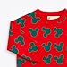 MONICA + ANDY Disney Sporty Sweatsuit, Size 12-18 Months, Christmas Mickey Mouse, 100% Organic Baby Clothes for Girls and Boys, Sustainable Super Soft Fabric, Sizes for Kids, Toddler & Infant