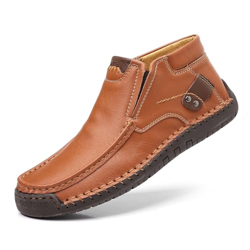 Image of Coramtty Mens Loafers Casual Slip on Shoes Business Moccasins Lightweight Refreshing Classic Slippers Walking Driving Travelling Outdoor