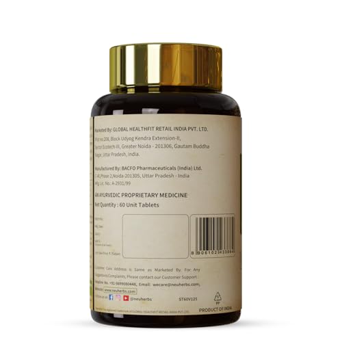 Image of Neuherbs Shatavari 60 Tablets for Women | Supports Hormonal Balance, Lactation, Energy & Immunity | Ayurvedic Herbal Supplement for Women's Wellness | No Added Preservatives