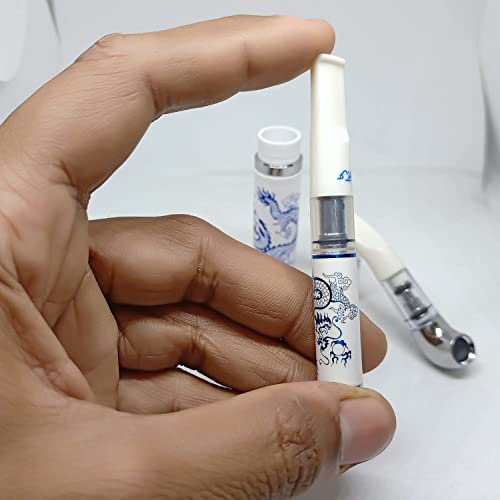 Image of WBD Vintage Mini Pocket Size Tobacco Smoking Pipe Cigarette Filter Holder (Multicolour) Cigarette Filter