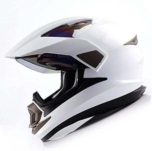 Miniatura 7 de 1Storm Casco Deportivo Dual Motocicleta Cara Completa Motocross Todoterreno Bicicleta Color Negro Mate