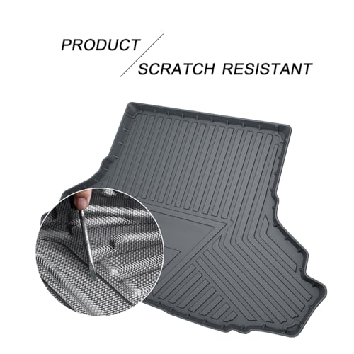 Tapis de coffre imperméable et lavable pour Ford Mustang