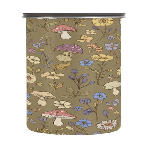 Contenedor hermético de acero inoxidable para café 900ml