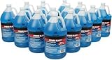 HOANK (12 Gallons Power Blast Windshield Washer Fluid, All Season Formula, 0°F Protection, Blue, 1 Gallon Jug, Ready to Use (For All Types of Vehicles Including EV's) (12, Gallons)