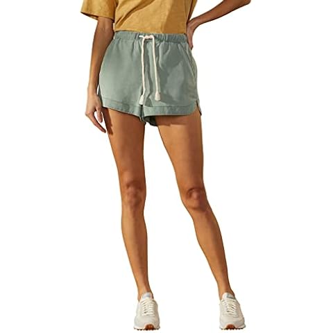 UpWest Womens All Silkey Tencel Around Short, Calcite, X-Small Cover