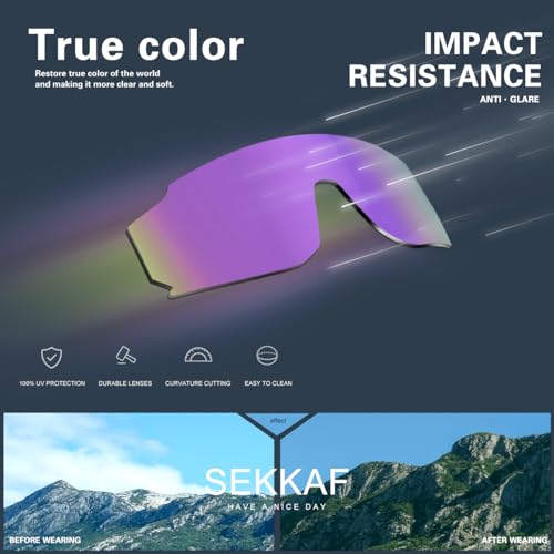 Image of SEKKAF Kids Sunglasses Youth Baseball Sunglasses for Boys Girls Softball Sports Sun Glasses UV Protection