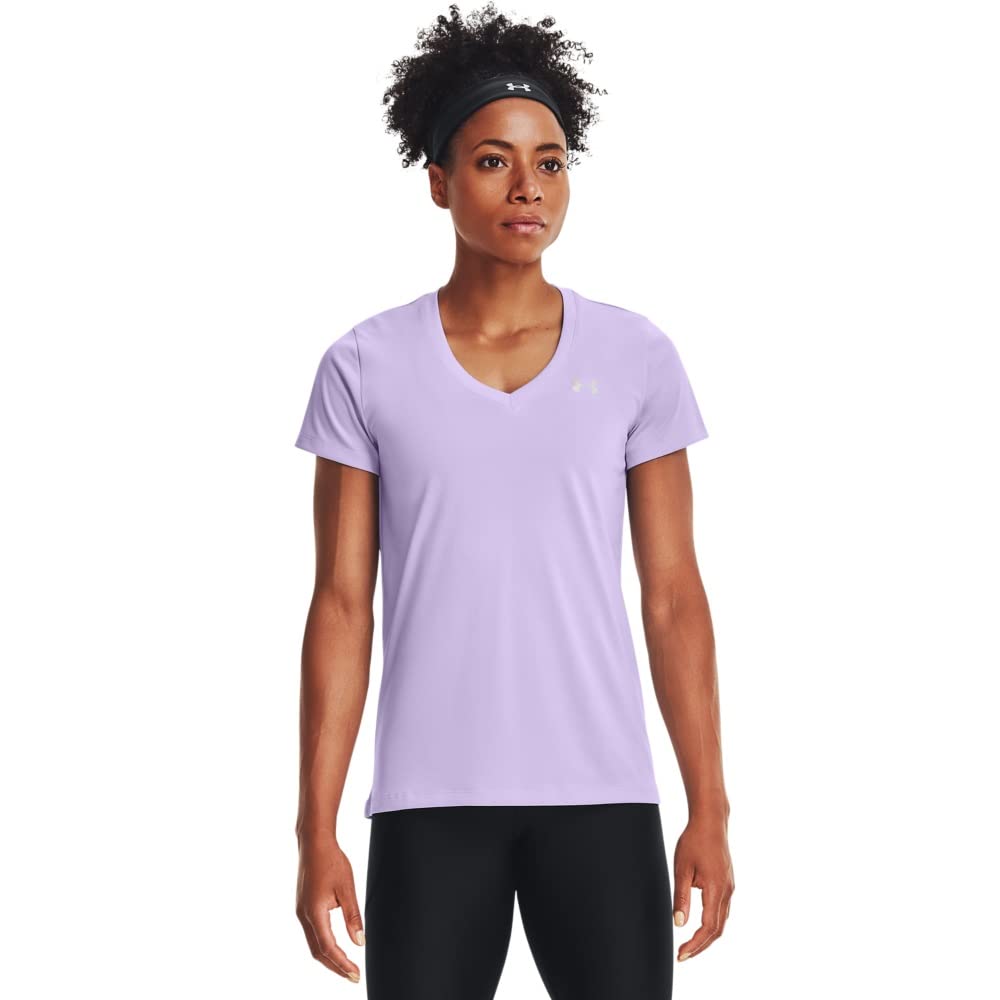 Under Armour Women's UA Tech™ Twist V-Neck Short Sleeve Tech SSV- Twist Mujer (Pack de 1) — view 117