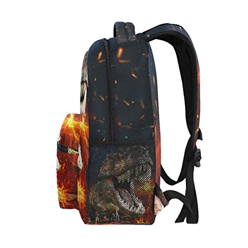 Zoeo Boys Dinosaur Backpacks 3D T-Rex 3Th 4Th 5Th Grade School Bookbags Travel Laptop Daypack Bag Purse For Teens #TOP4