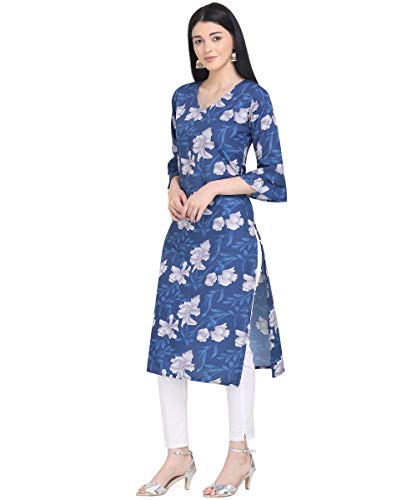 Image of LookMark Women's Crepe Regular Kurta