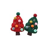 broches de fieltro para halloween para ocasiones festivas: Este broche navideño es adecuado para mujeres que quieren añadir un detalle especial en bodas, fiestas, desfiles o reuniones familiares, aportando un emocional durante celebraciones de invierno y momentos especiales