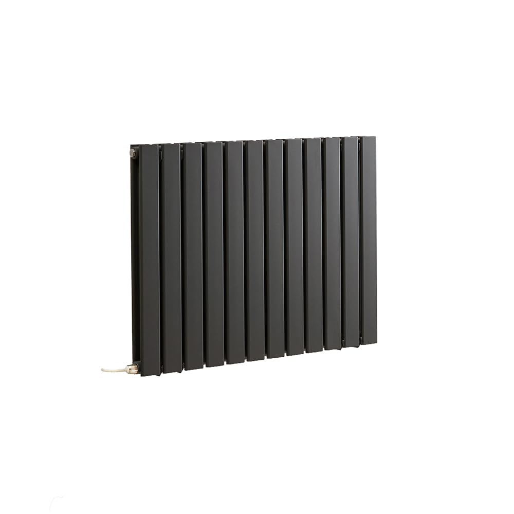 Milano Anthracite 1200W Double Flat Panel Electric Radiator 635 X 840Mm
