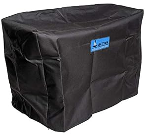 ACTIVA Grillabdeckung wetterfest 61x61x87 cm – Grill Abdeckung wetterfest für Gasgrill – robuste Grillabdeckung & Abdeckhaube Grill – wasserabweisende Abdeckung Grill