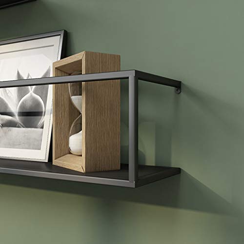 Bookshelf Metal Floating Bookshelf Heavy Duty Wall Mounted Book Organizer Storage Rack Shelf For Office Bedroom Living Room Bathroom Display Stand Bookcase Shelf Storage Organizer Display Rack #TOP2