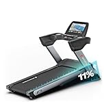 Sportstech F75 Profi Laufband für Zuhause klappbar | Deutsche Qualitätsmarke | 18% Steigung, große Lauffläche & Android 15,6“ Display | bis 20km/h und 7PS | WiFi, USB & MP3 | bis 200kg Nutzergewicht