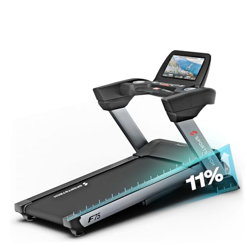Sportstech F75 Profi Laufband für Zuhause klappbar | Deutsche Qualitätsmarke | 18% Steigung...